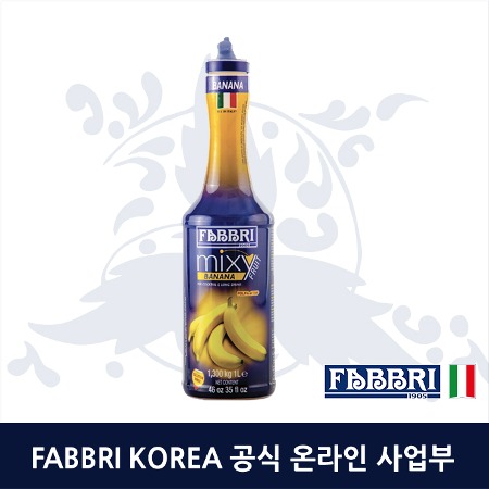 FABBRI 파브리 믹시프롯 바나나 1L (1.3Kg)